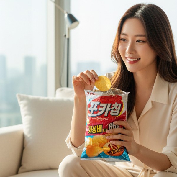 ORION]オリオン ポカチップ オリジナル 66g ポテトチップス | 韓国市場