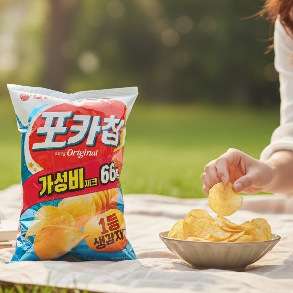 ORION]オリオン ポカチップ オリジナル 66g ポテトチップス | 韓国市場