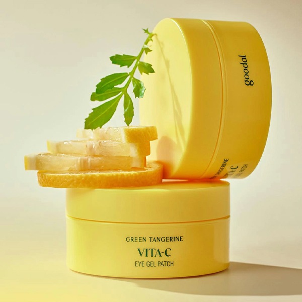[goodal]グーダル グリーンタンジェリンビタC水分アイパッチ60枚/リンクルケア