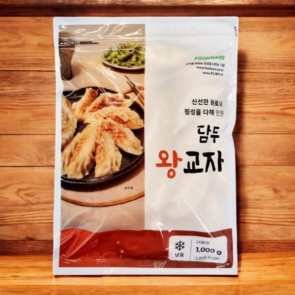 [凍]ダムドゥ 業務用 王餃子 1kg / 肉＆野菜 韓国食品 ぎょうざ 韓国食材 韓国餃子