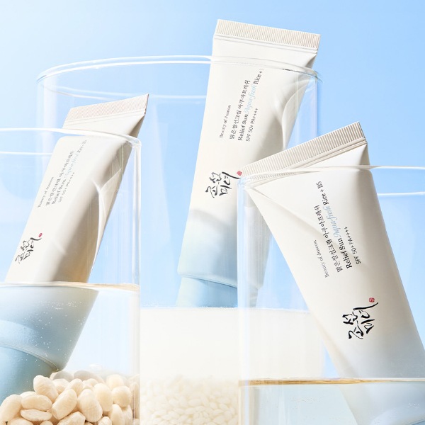 [Beauty of Joseon] 米サンクリーム アクアフレッシュ 50ml /SPF50+ / PA++++ / リリーフサンアクアフレッシュ:ライス+ビ5 日焼け止め UVケア 保湿 韓国コスメ