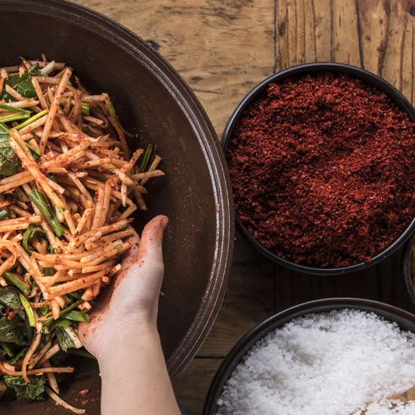 [イムガネ]唐辛子粉500gキムチ用辛め(粗い) / 韓国調味料 韓国キムチ 韓国料理 韓国食材 韓国食品