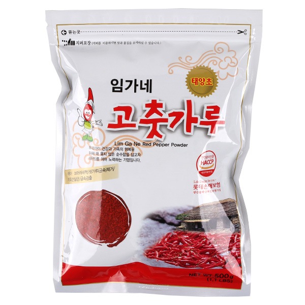 [イムガネ]唐辛子粉500gキムチ用辛め(粗い) / 韓国調味料 韓国キムチ 韓国料理 韓国食材 韓国食品