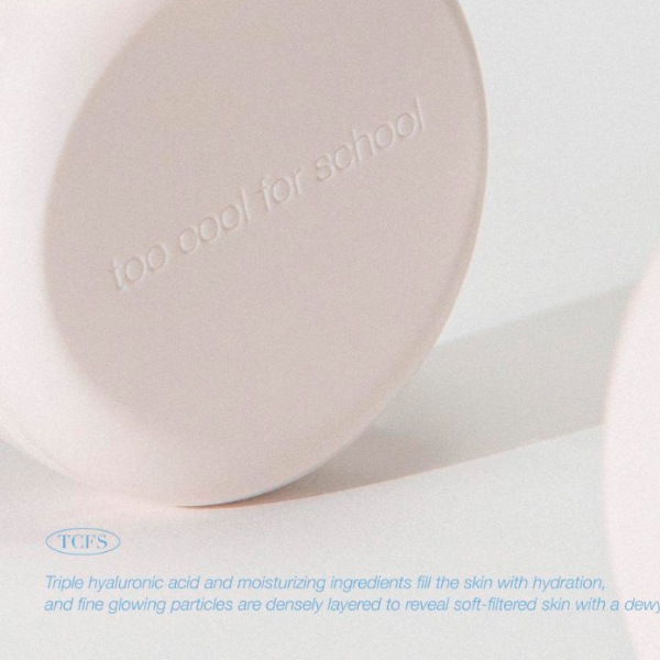 [too cool for school]フィクシングデュークッション 12g(詰替え用1個付き)/韓国コスメ　クッションファンデーション