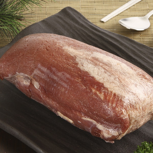 [凍]アメリカ産皮むき牛タンブロック約1kg【量り売り】※クレジットカード・銀行振込支払い不可※