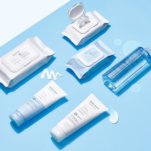 [MISSHA]ミシャ スーパー アクア ウルトラ ヒアルロニック クレンジング ウォーター ティッシュ30枚/韓国コスメ
