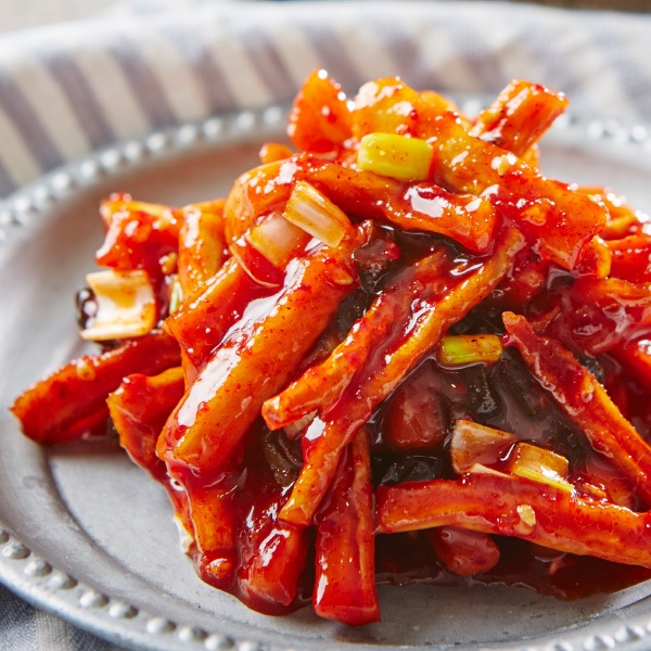 [冷] 韓国市場 業務用 切干し大根 辛口和え 10kg / やみつき食感 旨辛ダイコン和え