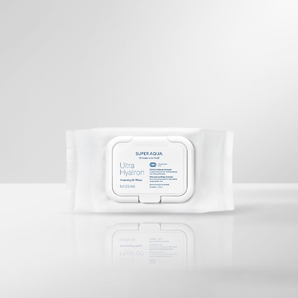 [MISSHA]ミシャ スーパー アクア ウルトラ ヒアルロン クレンジング オイル ティッシュ30枚/韓国コスメ