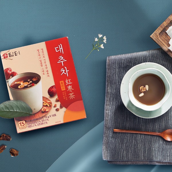 [タムト］ナツメ茶(15包)/韓国伝統茶　お茶　韓国食品　