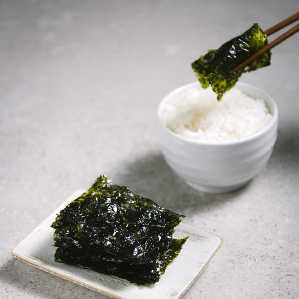 【特価セール】[大川] オリーブ油 弁当用海苔 (8切×8枚×3袋) / 【賞味期限：26.11.26】ギフト 韓国のり 韓国海苔 韓国料理 韓国食材 韓国食品