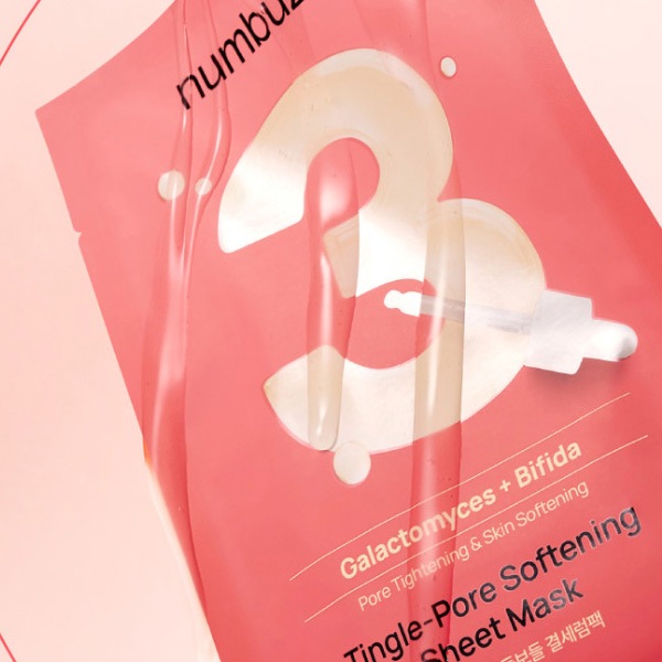 numbuzin] 3番 すべすべキメ ケア シートマスク 5枚入り/ナンバーズ