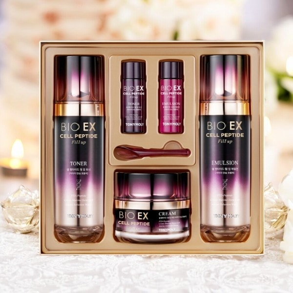 [TONYMOLY]バイオイーエックスセルペプチド フィルアップ3種セット/ お歳暮 韓国化粧品 トニーモリー 基礎ケア 韓国コスメ 保湿