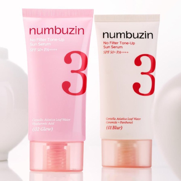 [numbuzin] 3番ポーセリンベーススキップトーンアップベージュ 50ml / SPF50 PA++++ 韓国コスメ 韓国化粧品