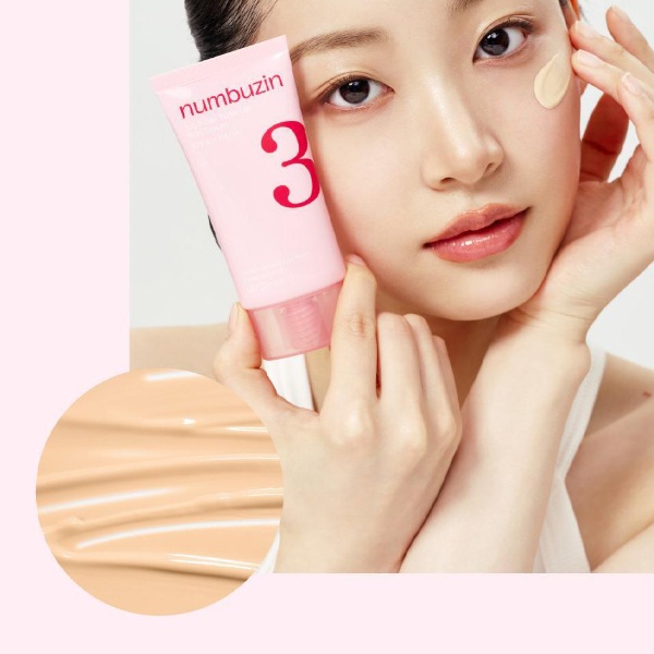 numbuzin] 3番ポーセリンベーススキップトーンアップベージュ 50ml