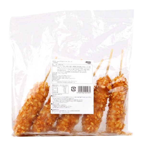 [凍]ポテトチーズドッグ 650g /のびるモッツァレラチーズホットドック