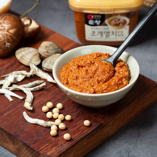 [スンチャン] あさりいわし入り チゲ専用テンジャン450g/ チゲ用味噌