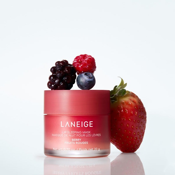 [ラネージュ] リップスリーピングマスク ベリー 20g / ナイトケア 寝ている間に集中保湿