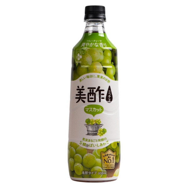 [CJ]プチジェル 美酢 (ミチョ) マスカット味 800ml / 酢飲料 飲むお酢  韓国飲み物