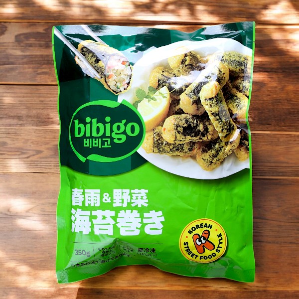 [凍] ビビゴ 海苔巻き揚げ 約350g / キムマリ CJ 春雨 揚げ