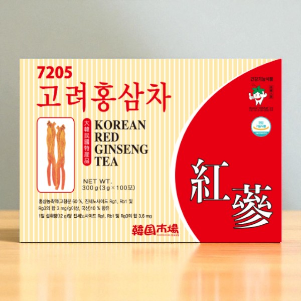 [韓国市場]紅参茶 100包 / 韓国伝統茶 お茶 韓国食品