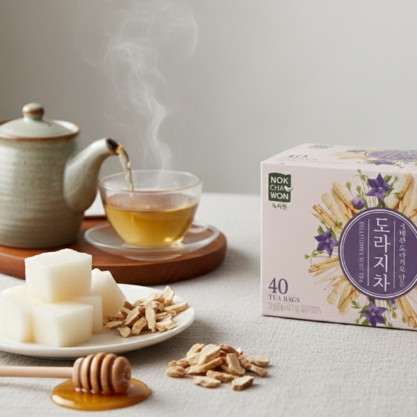 [緑茶園] キキョウ茶 28g (0.7gx40包）/伝統茶 健康茶 韓国お茶 健康飲料