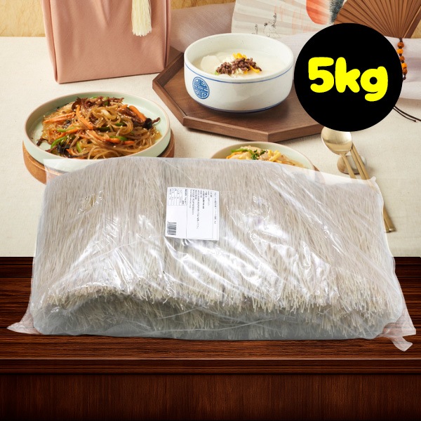 [韓国市場] サツマイモ 春雨 5kg / 韓国料理 春雨 はるさめ チャプチェの麺