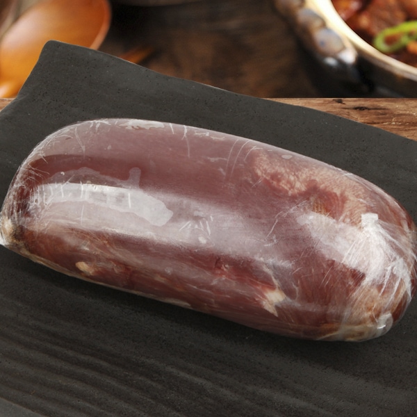 [凍]業務用 皮むき 牛タンブ ロック 約4kg【量り売り】※クレジットカード・銀行振込支払い不可※