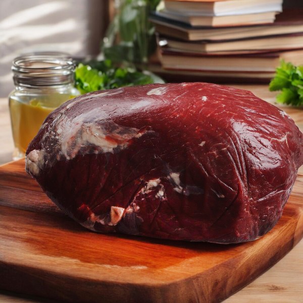 [凍]牛うちもも 約5kg / トップサイド かぶり無【量り売り】※銀行振込支払い不可※