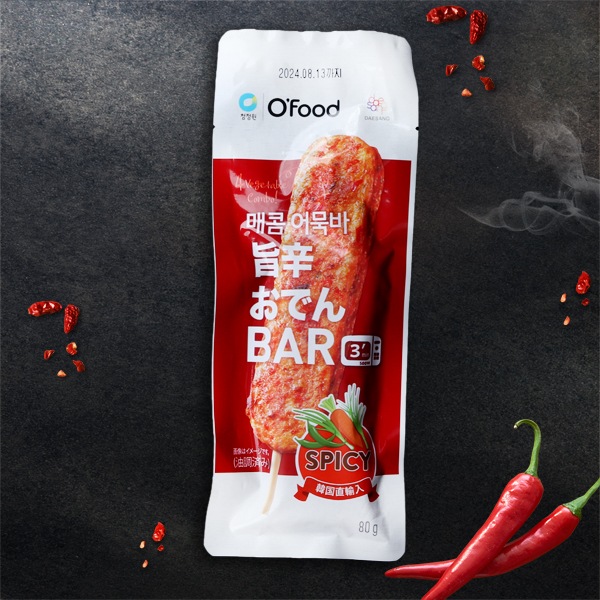 [凍]O'Food 旨辛おでんバー80g/さつま揚げ おでん 加工食品