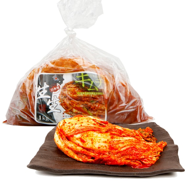 [冷]日本産生生白菜カブキムチ1kg
