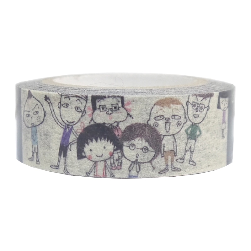 3年4組 マスキングテープ ちびまる子ちゃん×Shinzi Katohコラボ