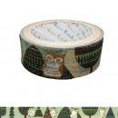 森の梟　トレペ デコレーションテープ『きらぴか』