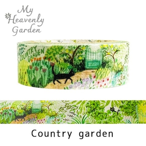 マスキングテープ ヘブンリーガーデン Country garden | Shinzi