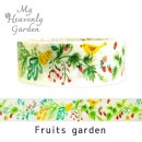 マスキングテープ ヘブンリーガーデン Fruits garden