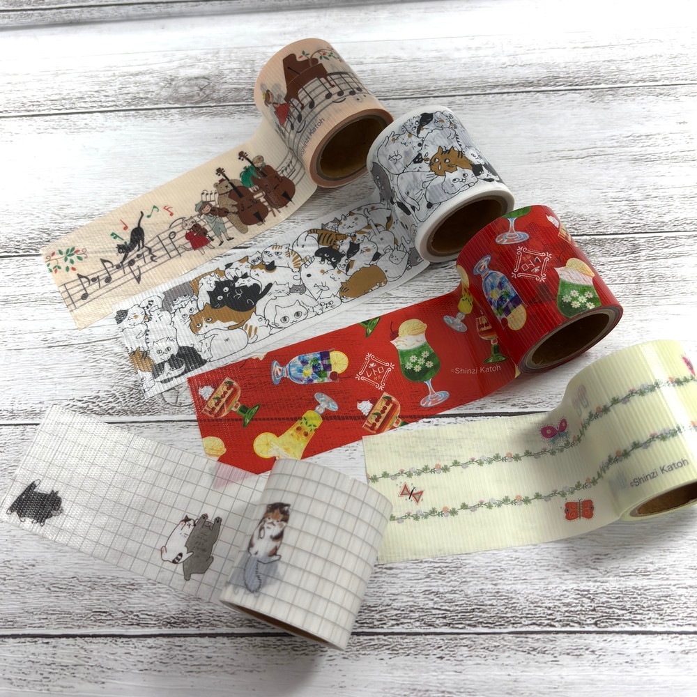 YOJO TAPE エキゾチックショートヘア メモタイプ 養生テープ