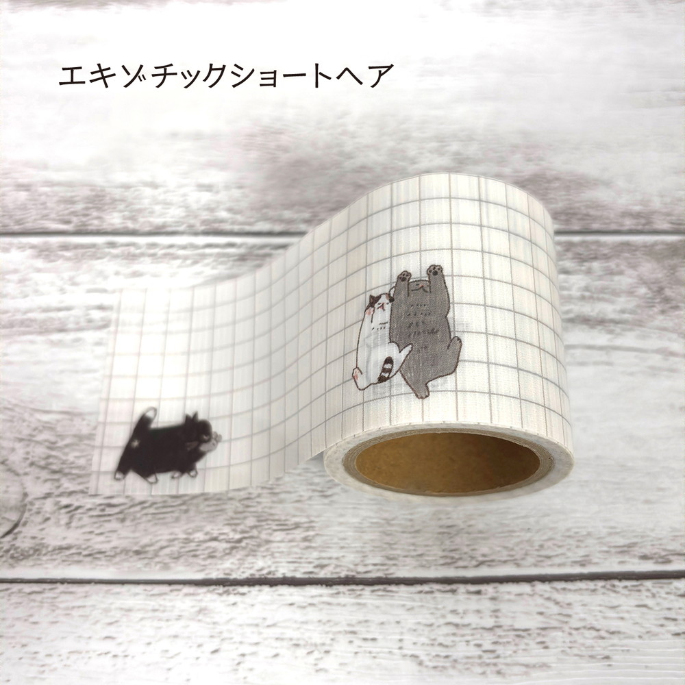 YOJO TAPE エキゾチックショートヘア メモタイプ 養生テープ