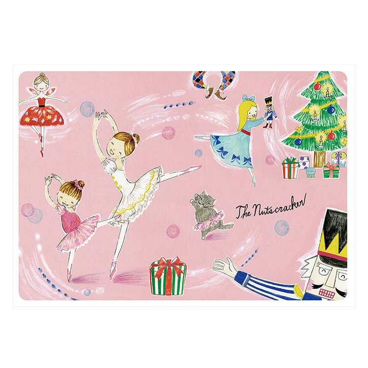 「あこがれのチュチュ」くるみ割り人形 ポストカード