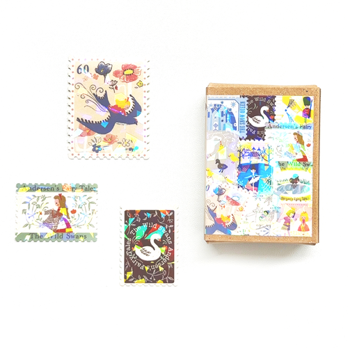童話の宝石 きらぴかフレークシール アンデルセン童話1