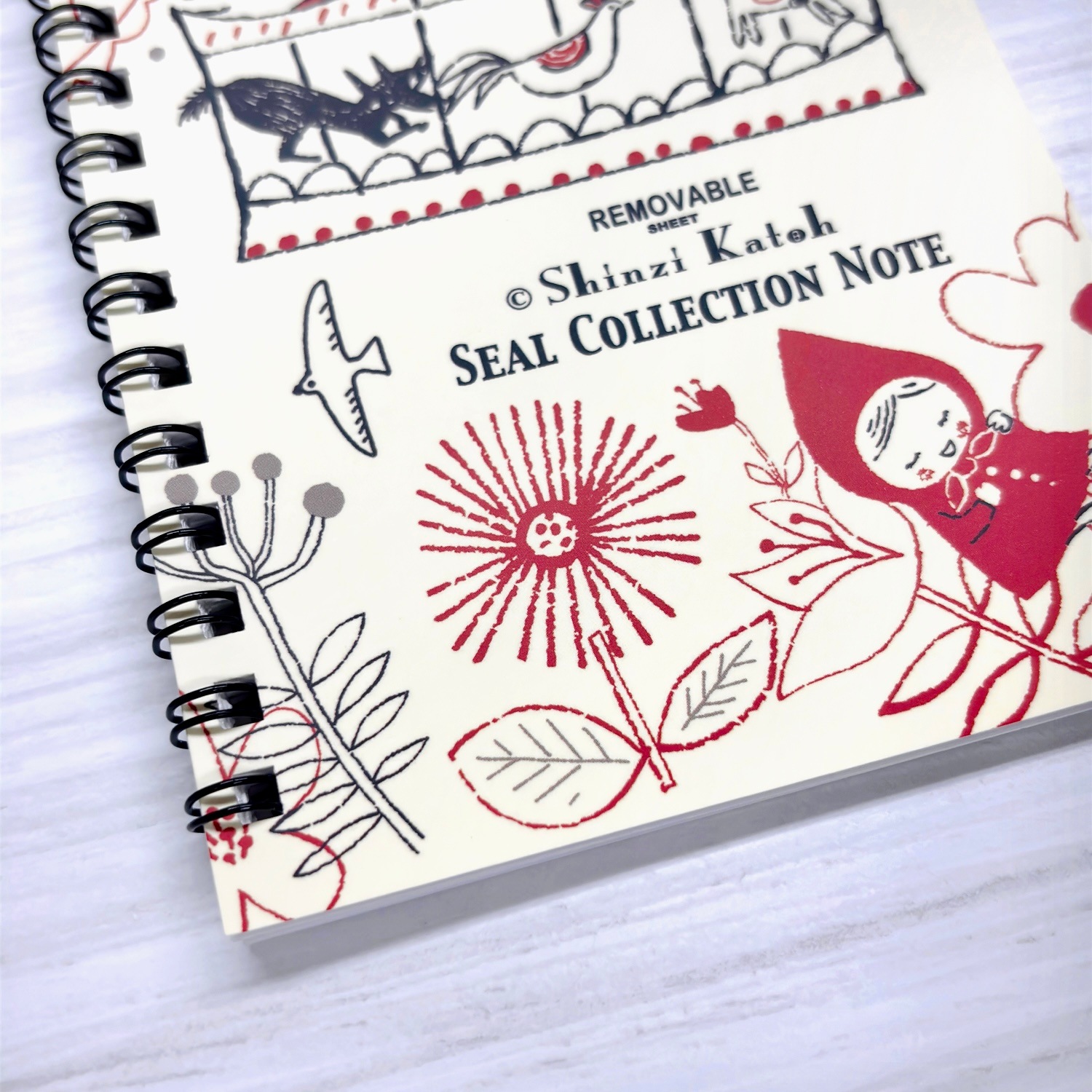 シール帳　CHUBBY RED RIDING HOOD