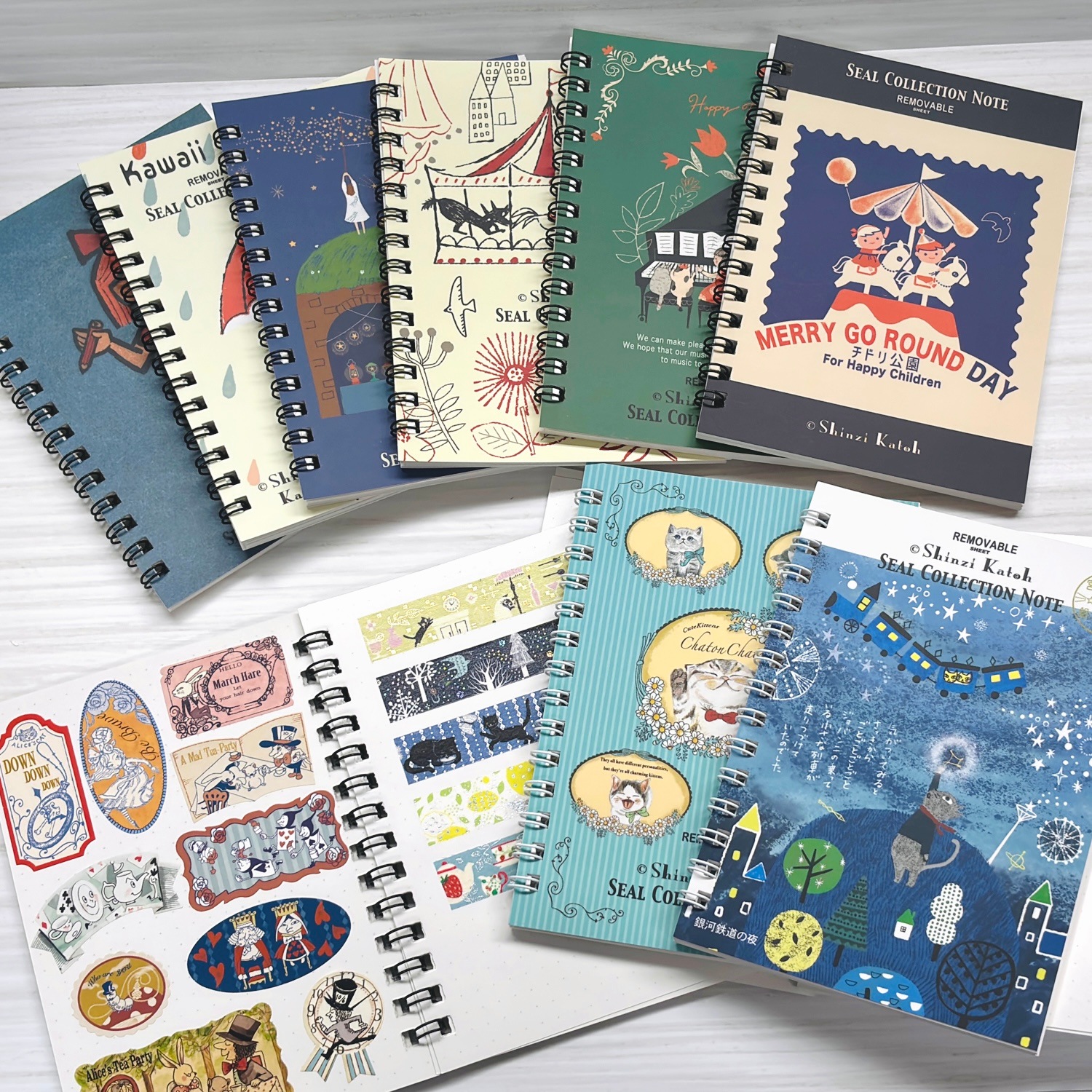 シール帳 my book | Shinzi Katoh Design,シール帳 | | シール堂