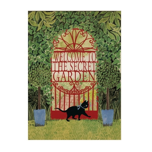 ヘブンリーガーデン Secret garden バナナペーパーポストカード