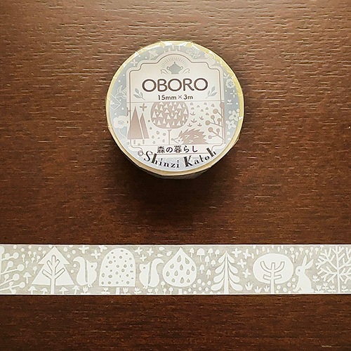 マスキングテープ OBORO 森の暮らし