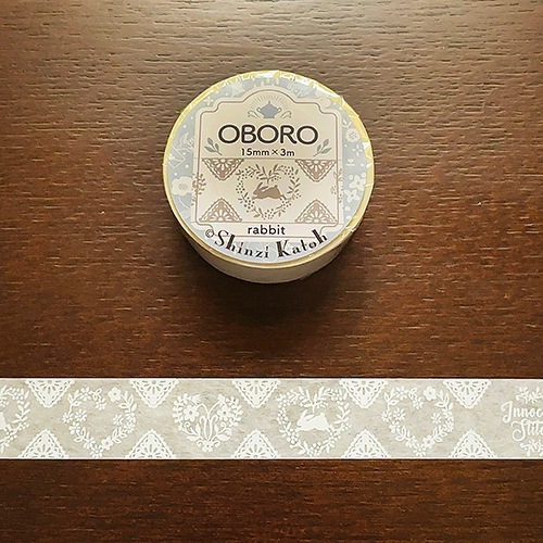 マスキングテープ OBORO rabbit