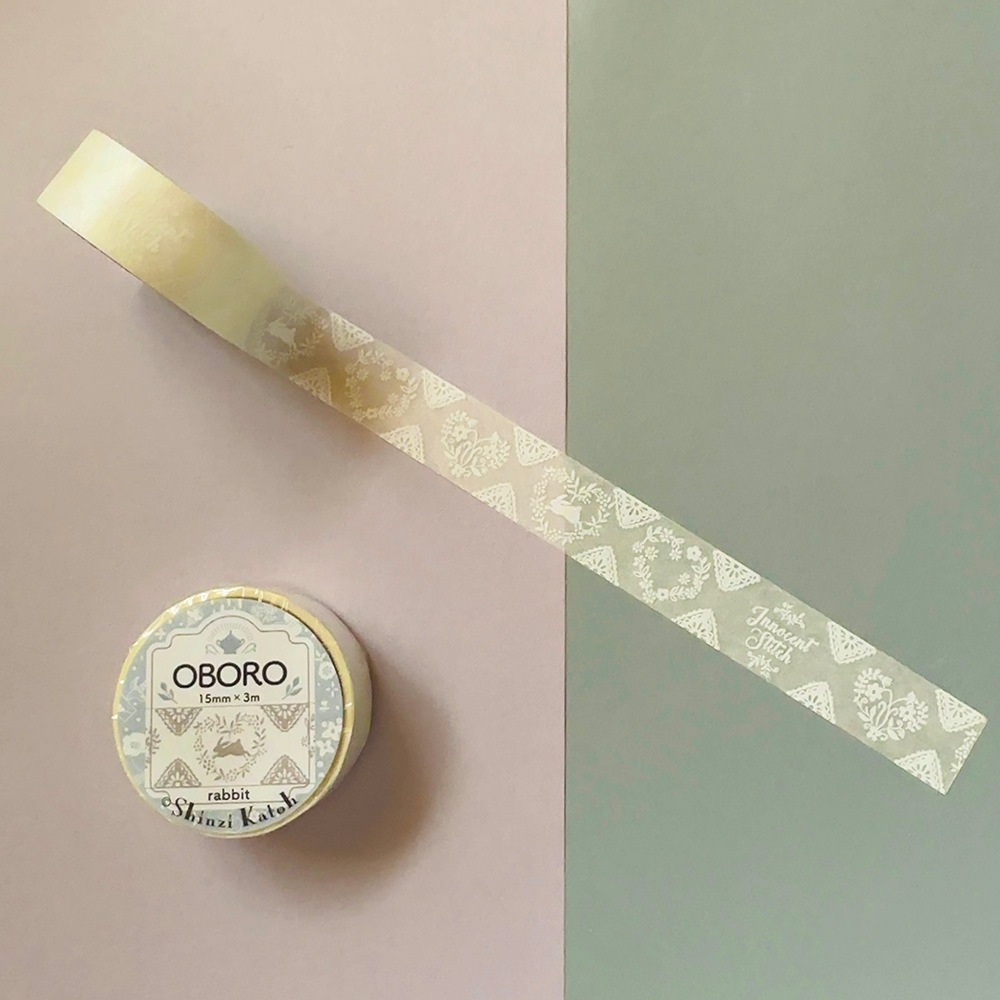 マスキングテープ OBORO rabbit