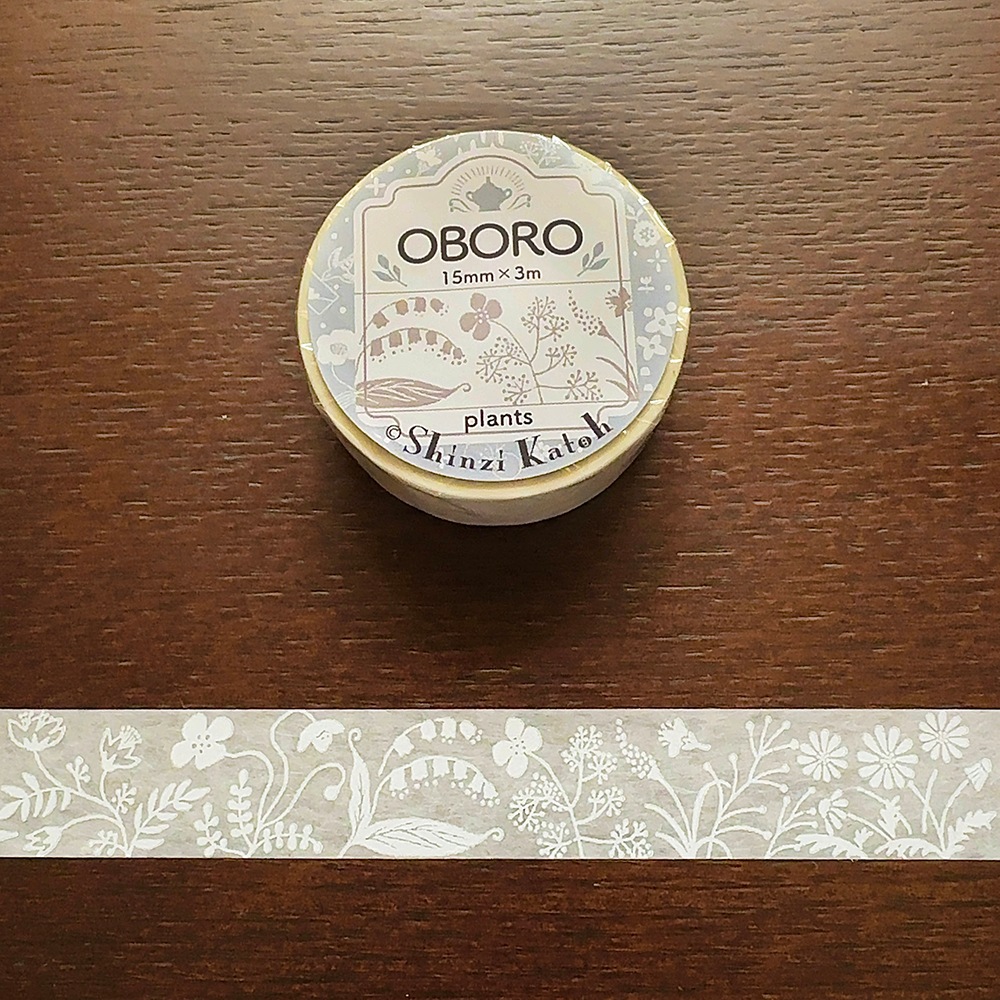 マスキングテープ OBORO plants