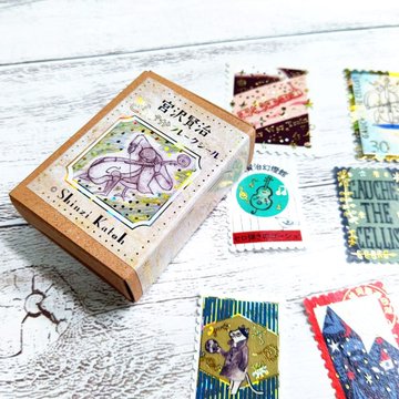 きらぴかフレークシール セロ弾きのゴーシュ／銀河鉄道の夜 宮沢賢治幻燈館