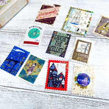 きらぴかフレークシール セロ弾きのゴーシュ／銀河鉄道の夜 宮沢賢治幻燈館