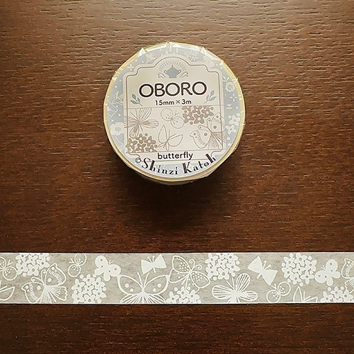 マスキングテープ OBORO butterfly