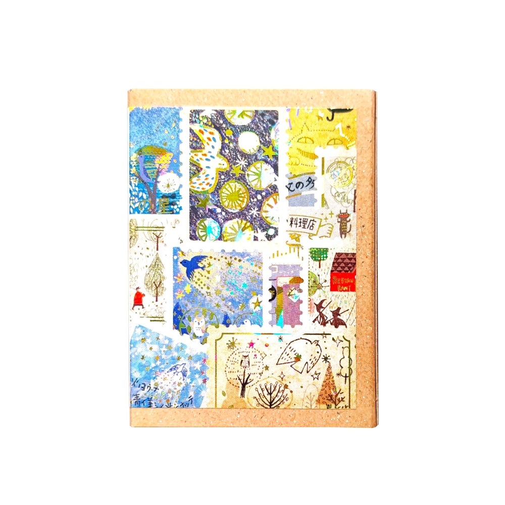 きらぴかフレークシール よだかの星/注文の多い料理店 宮沢賢治幻燈館