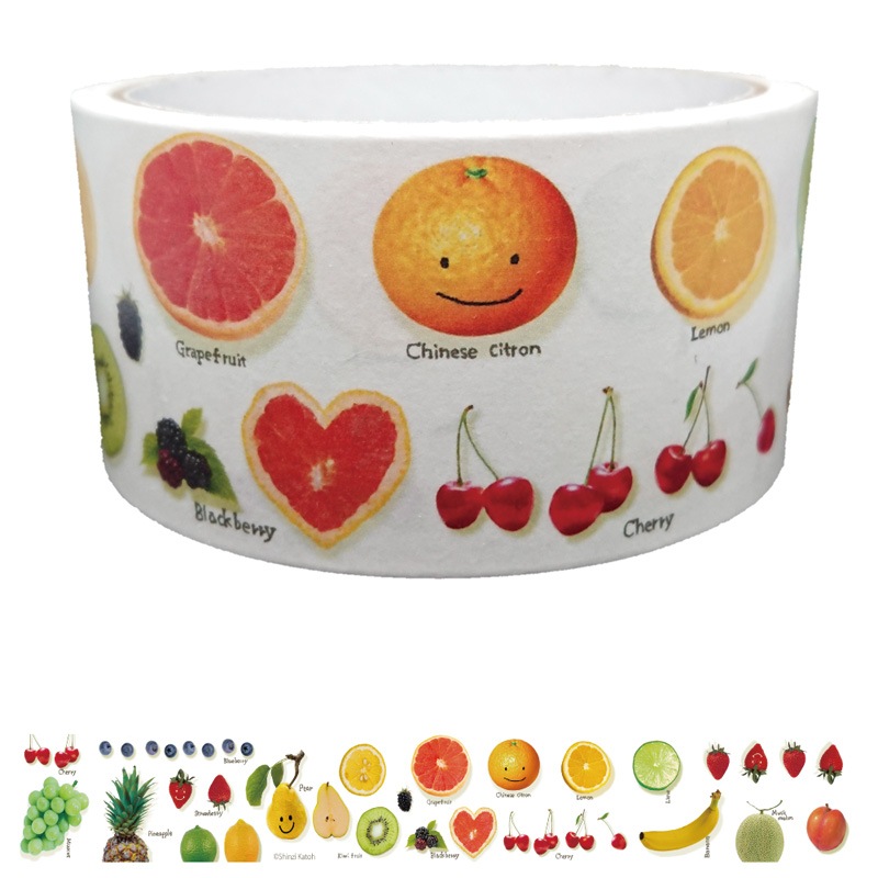 クラフトテープ　fruits